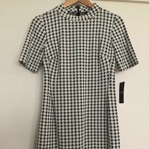 Houndstooth Blk/Wht Dress